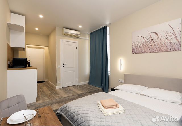 

Квартира-студия, 17 м², 1 кровать