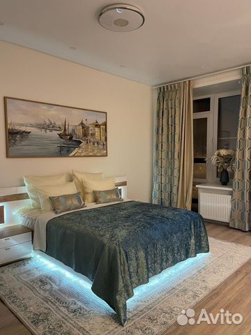

Квартира-студия, 41 м², 1 кровать