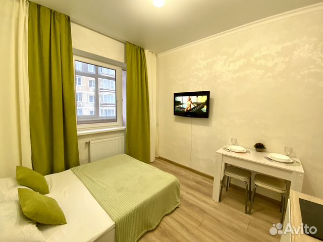 

Квартира-студия, 27 м², 1 кровать