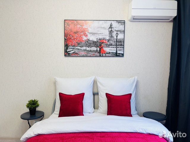 

Квартира-студия, 32 м², 2 кровати