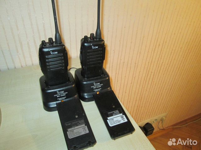 Комплект раций icom IC-F21 из 2 шт. продажа обмен Комплект раций icom IC-F21 из 2 шт. продажа обмен
