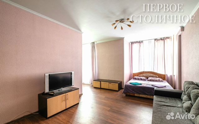 

Квартира-студия, 34 м², 2 кровати
