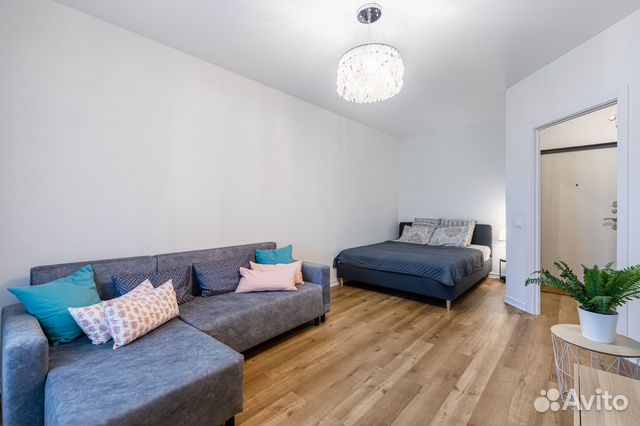 

1-к. квартира, 40 м², 2 кровати