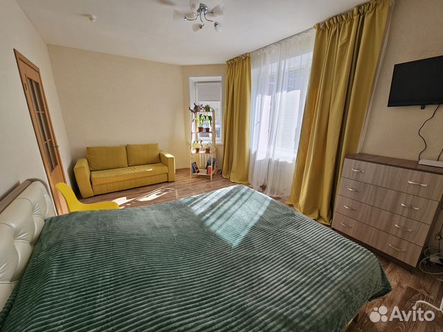 

1-к. квартира, 42 м², 3 кровати