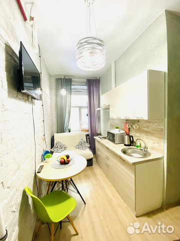 

Квартира-студия, 18 м², 2 кровати