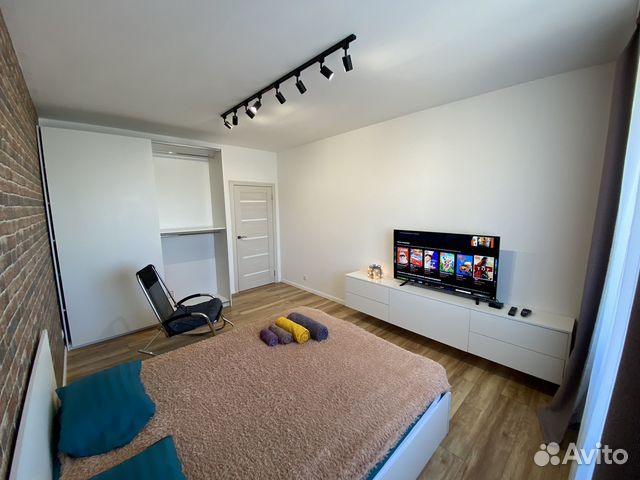 

1-к. квартира, 41 м², 2 кровати