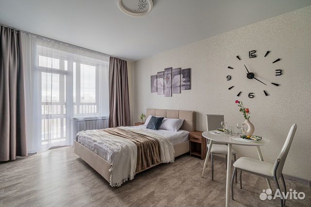 

Квартира-студия, 30 м², 1 кровать