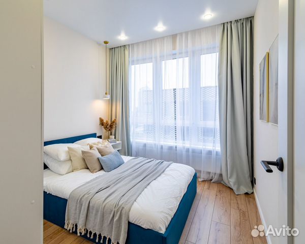 

1-к. квартира, 40 м², 2 кровати