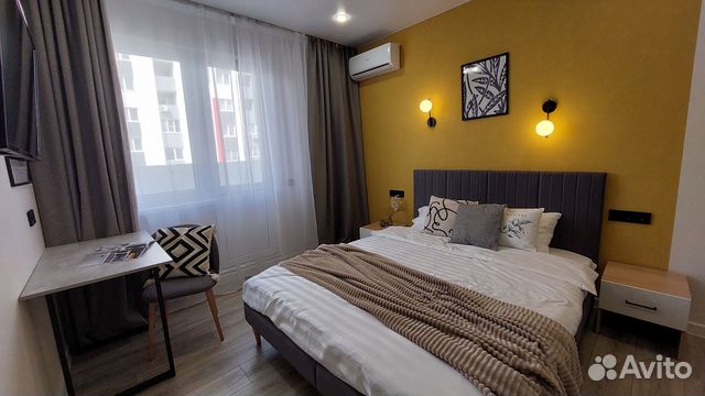 

Квартира-студия, 30 м², 1 кровать