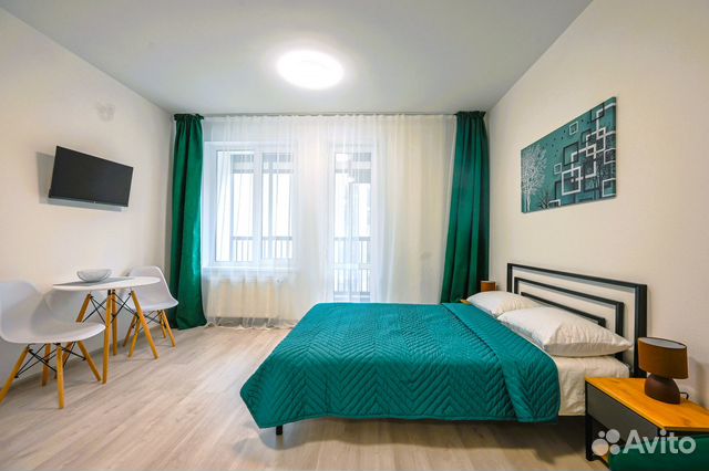 

Квартира-студия, 24,4 м², 1 кровать