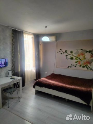 

Квартира-студия, 28 м², 2 кровати