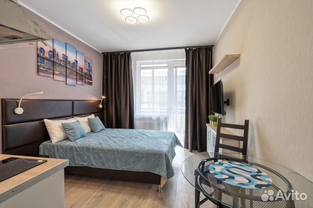 

Квартира-студия, 22 м², 1 кровать