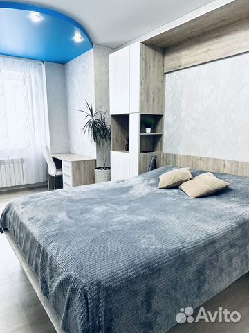 

1-к. квартира, 42 м², 2 кровати