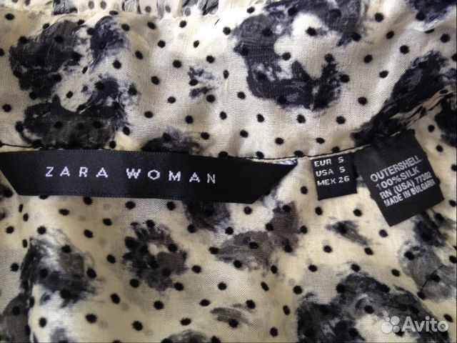 Блузка Zara шёлк новая Блузка Zara шёлк новая