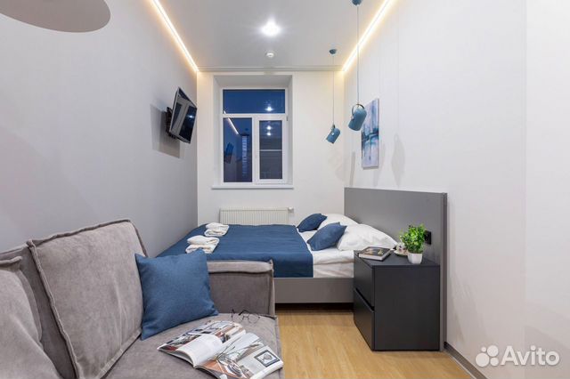 

Квартира-студия в апарт-отеле, 25 м², 1 кровать