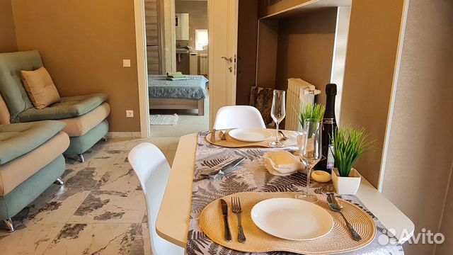 

Квартира-студия, 35 м², 2 кровати