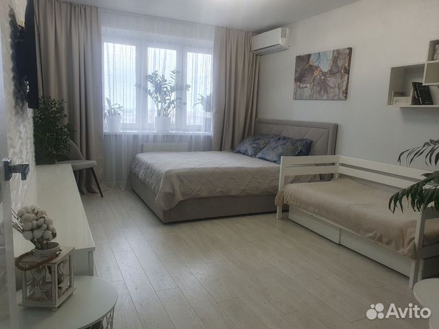 

1-к. квартира, 36 м², 2 кровати