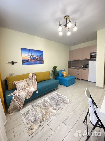 

Квартира-студия, 18 м², 2 кровати
