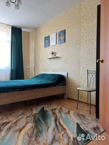 

1-к. квартира, 39 м², 2 кровати