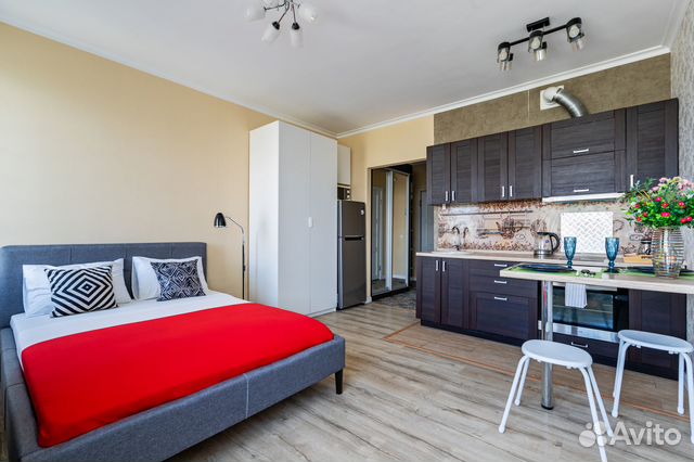 

Квартира-студия, 25 м², 1 кровать