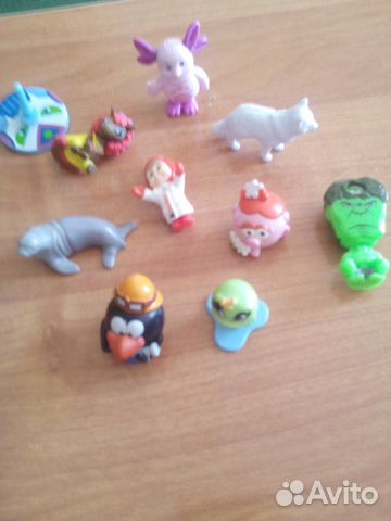 Игрушки из киндеров