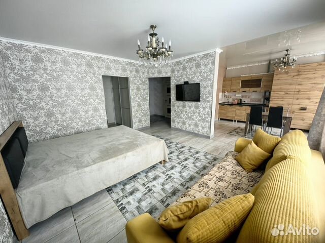 

Квартира-студия, 43 м², 4 кровати