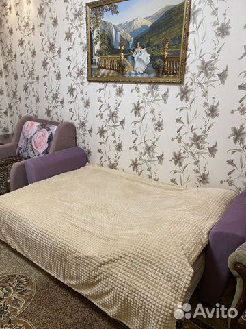 

1-к. квартира, 44 м², 2 кровати