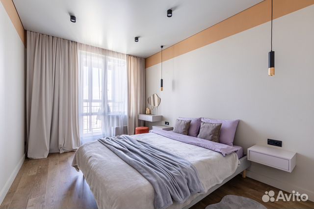 

1-к. квартира, 40 м², 2 кровати