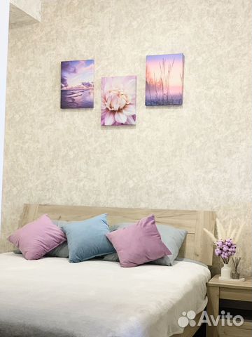 

Квартира-студия, 35 м², 2 кровати