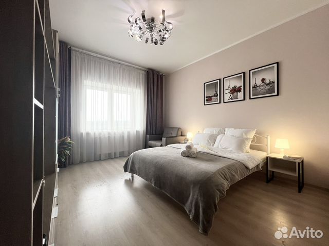 

1-к. квартира, 43,2 м², 2 кровати