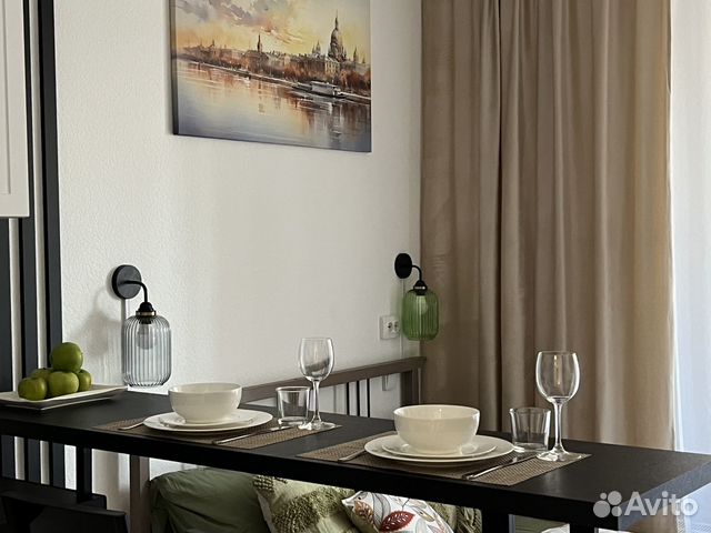 

Квартира-студия, 28 м², 1 кровать