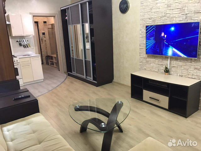 

Квартира-студия, 35 м², 1 кровать