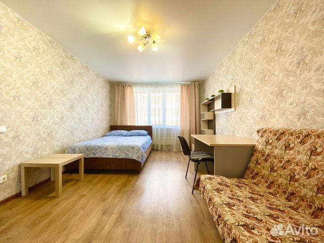 

1-к. квартира, 45 м², 3 кровати