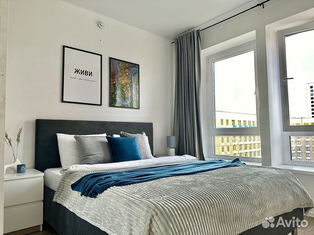 

1-к. квартира, 50 м², 2 кровати