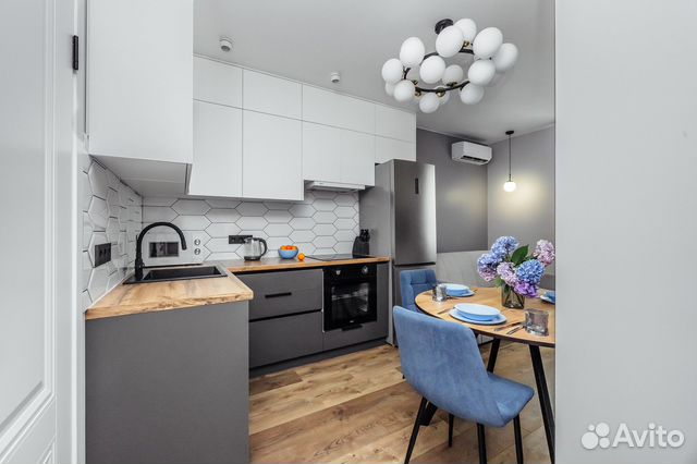 

1-к. квартира, 40 м², 2 кровати