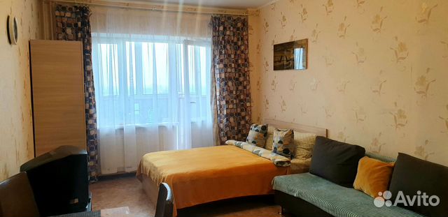

Квартира-студия, 26 м², 4 кровати