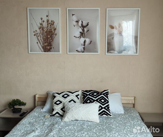 

1-к. квартира, 45 м², 2 кровати