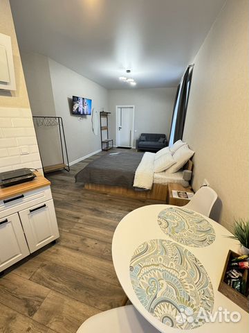 

Квартира-студия, 29 м², 2 кровати