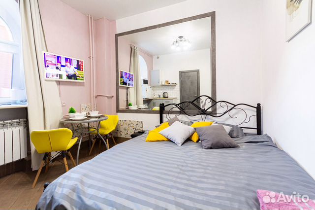 

Квартира-студия, 15 м², 1 кровать