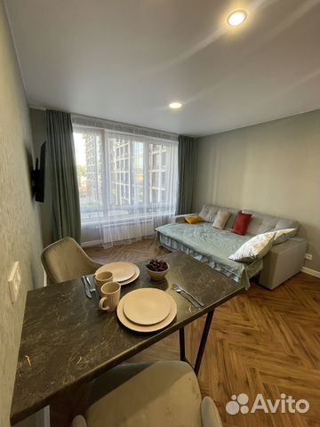 

Квартира-студия, 32 м², 1 кровать