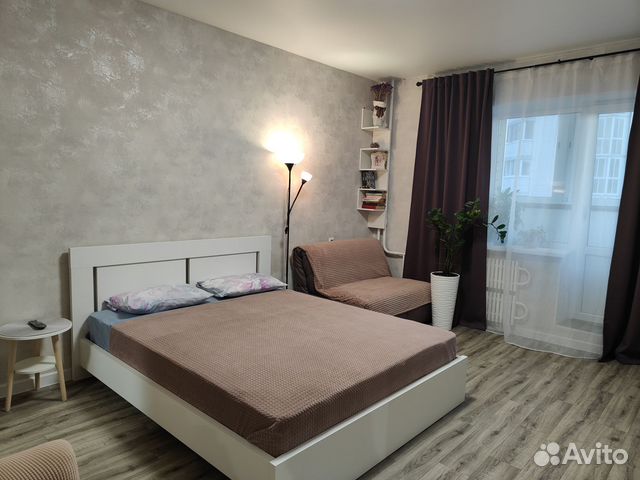 

1-к. квартира, 42 м², 3 кровати