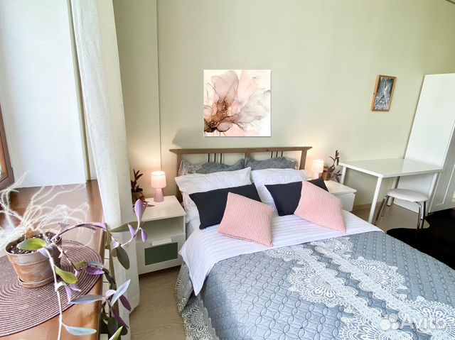 

1-к. квартира, 55 м², 2 кровати