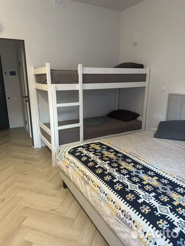 

Квартира-студия, 25 м², 2 кровати