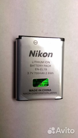 Аккумуляторы для фотоаппаратов Nikon