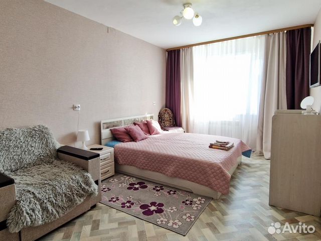 

1-к. квартира, 34 м², 2 кровати