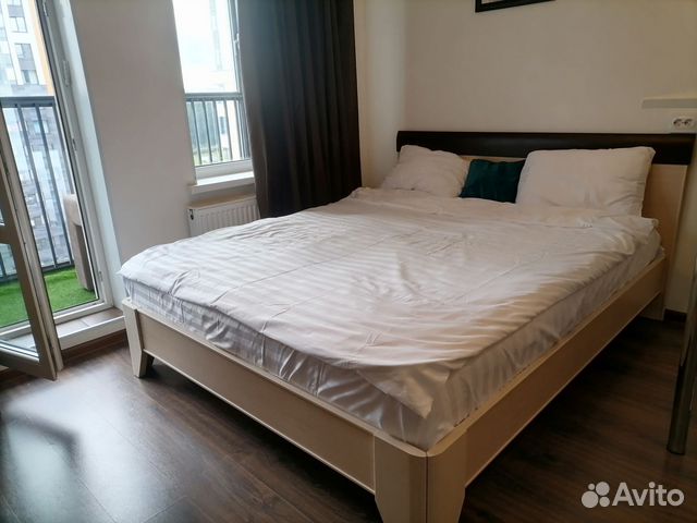 

Квартира-студия, 28 м², 2 кровати