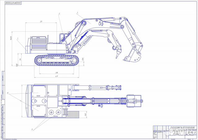 Чертежи любой сложности в компас-3D, autocad