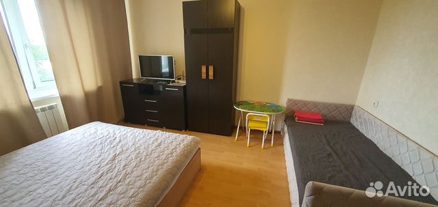 

1-к. квартира, 45 м², 2 кровати
