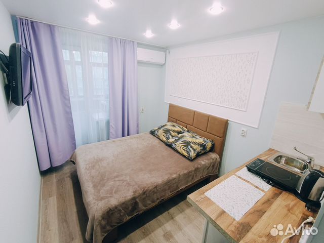 

Квартира-студия, 14 м², 1 кровать