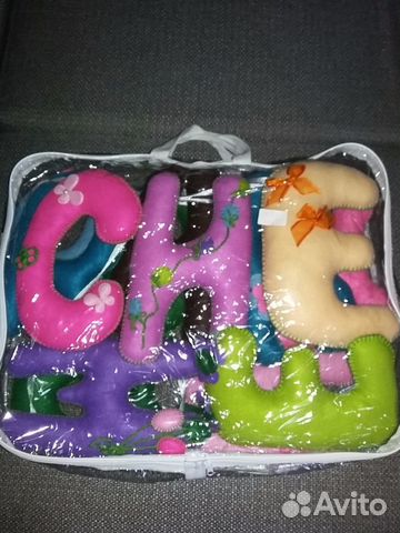 Буквы из фетра Буквы из фетра